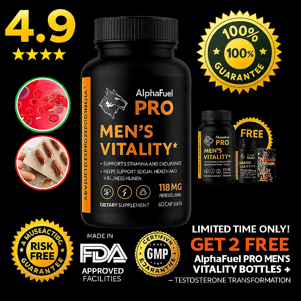 AlphaFuel Pro Natural Vitality Support